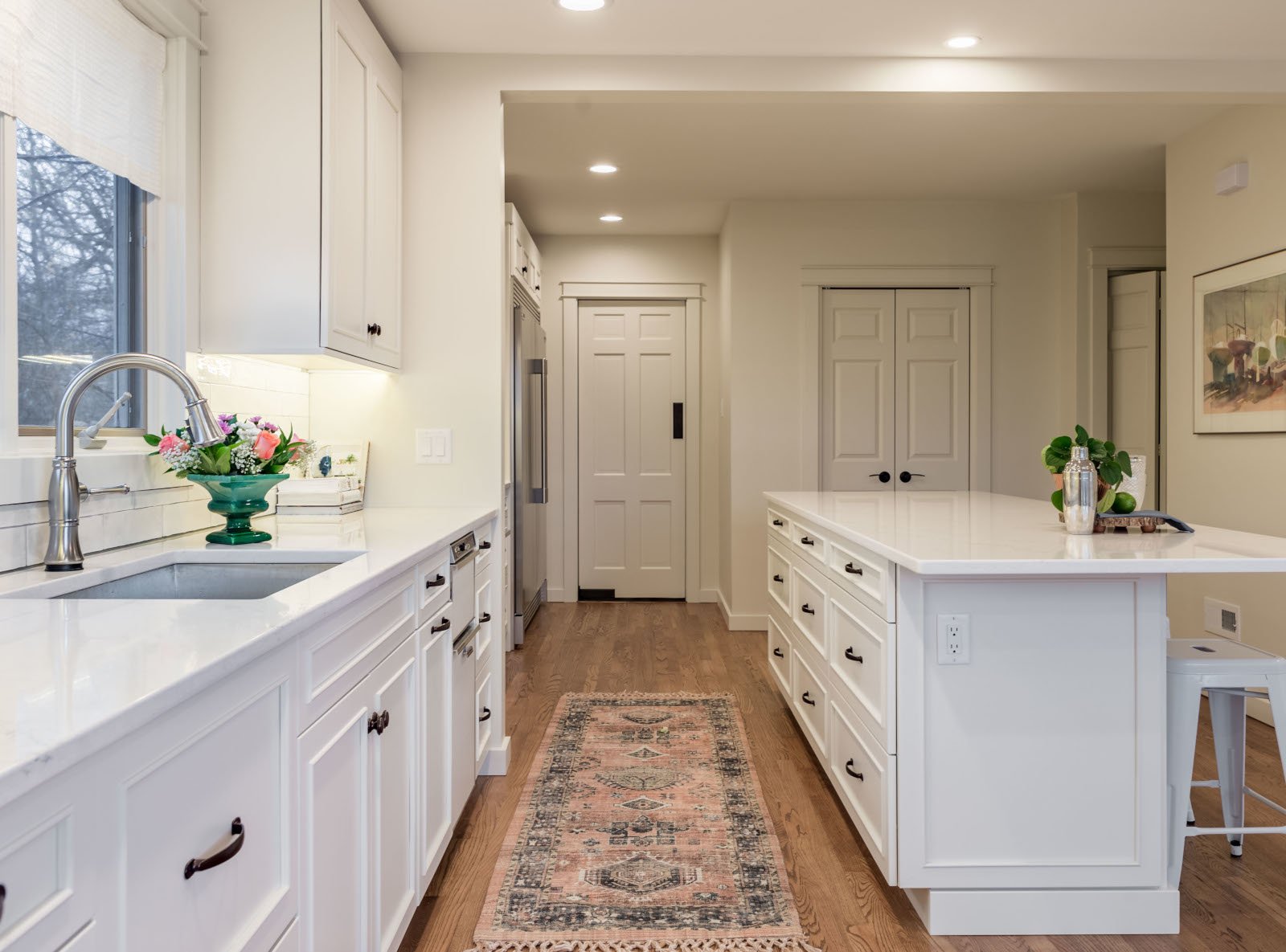 White Kitchen Remodel in Des Moines, IA by Zenith Design + Build project photo 13