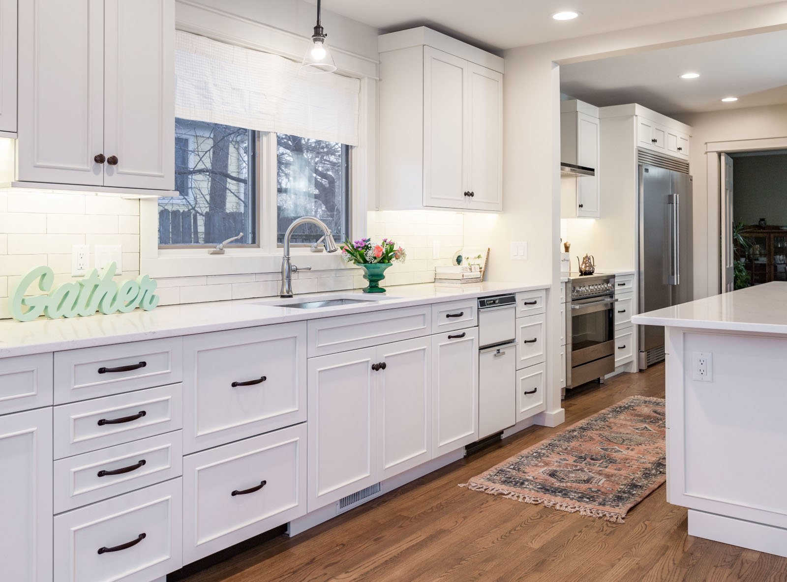 White Kitchen Remodel in Des Moines, IA by Zenith Design + Build project photo 16