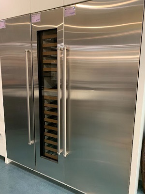Built in wine fridge
