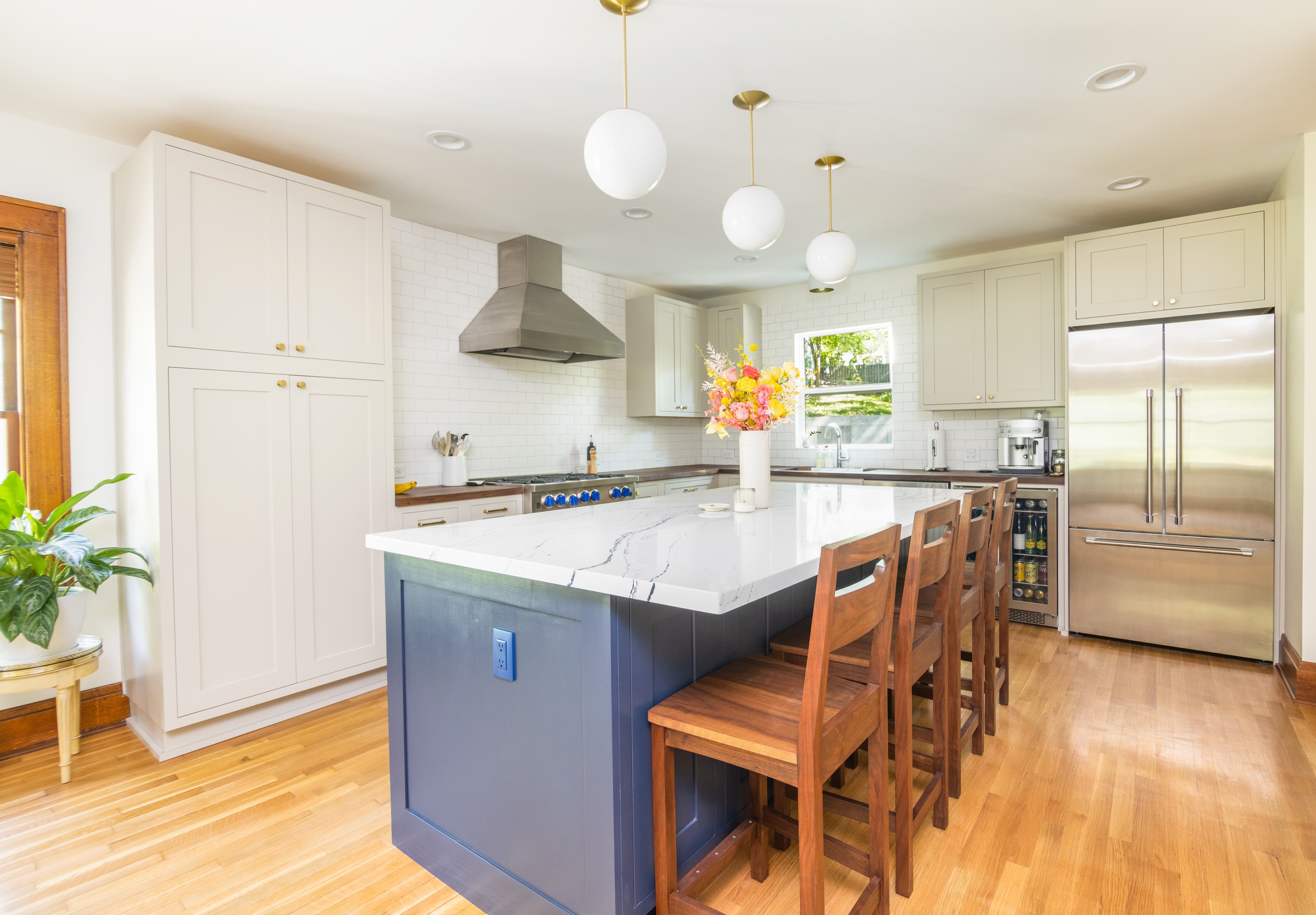 Abby & Colby | Eclectic Modern Kitchen & Bathroom Renovation in Des Moines